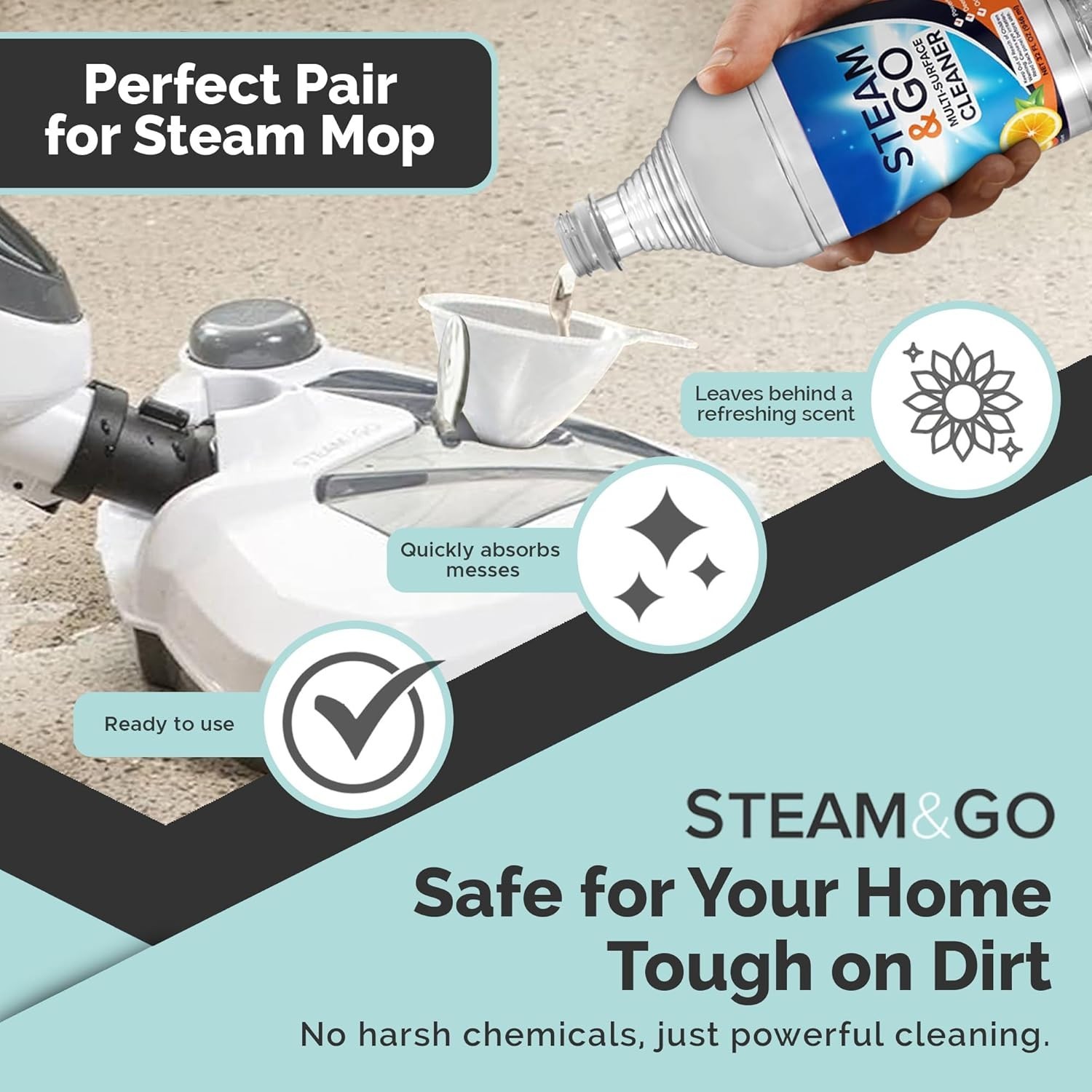 Fresh Orange Scent Multi-Surface Cleaner – 32 oz Oxy Power Spray for Home Use