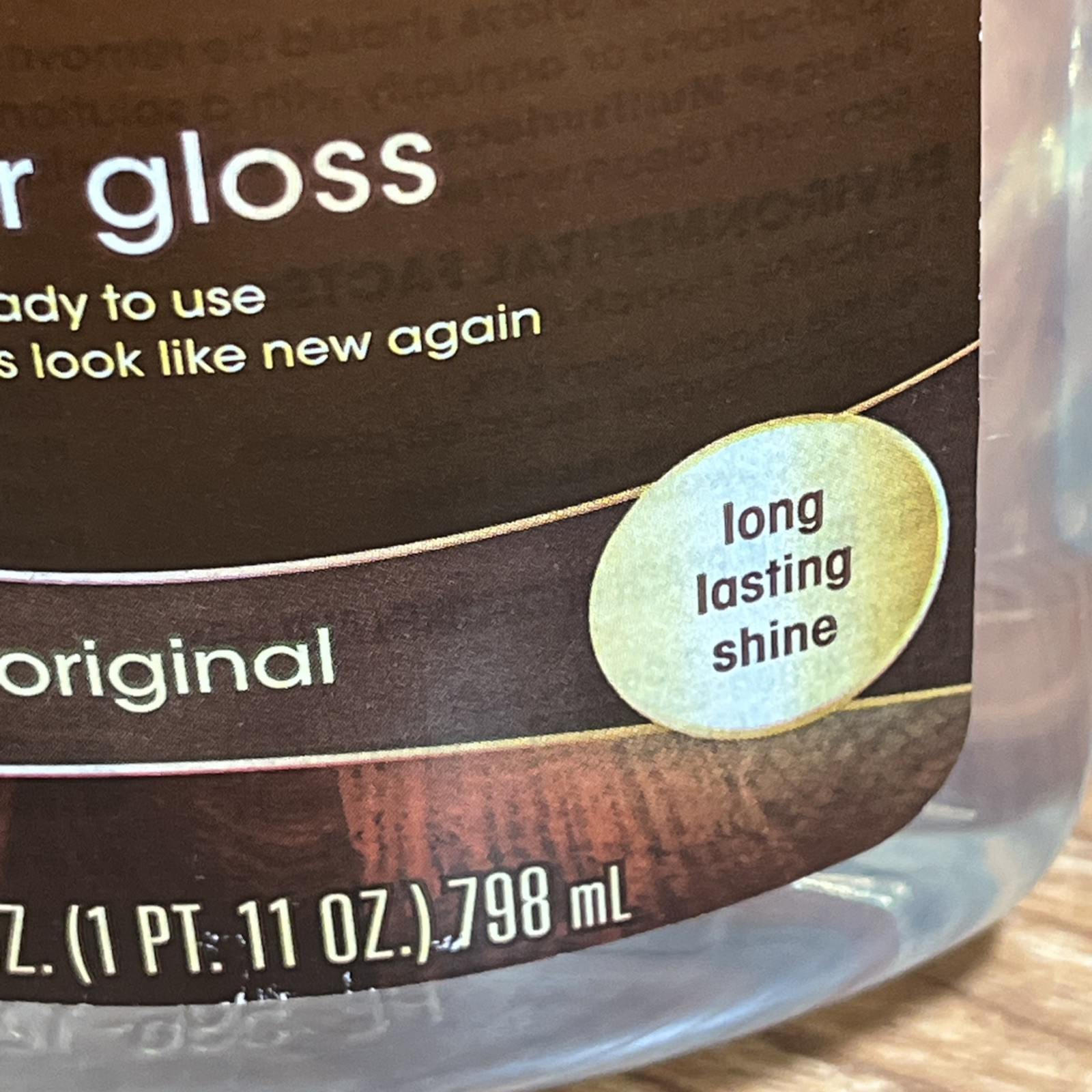 Pledge Revive It Original Floor Gloss Cleaner for Long Lasting Shine 27 oz NEW