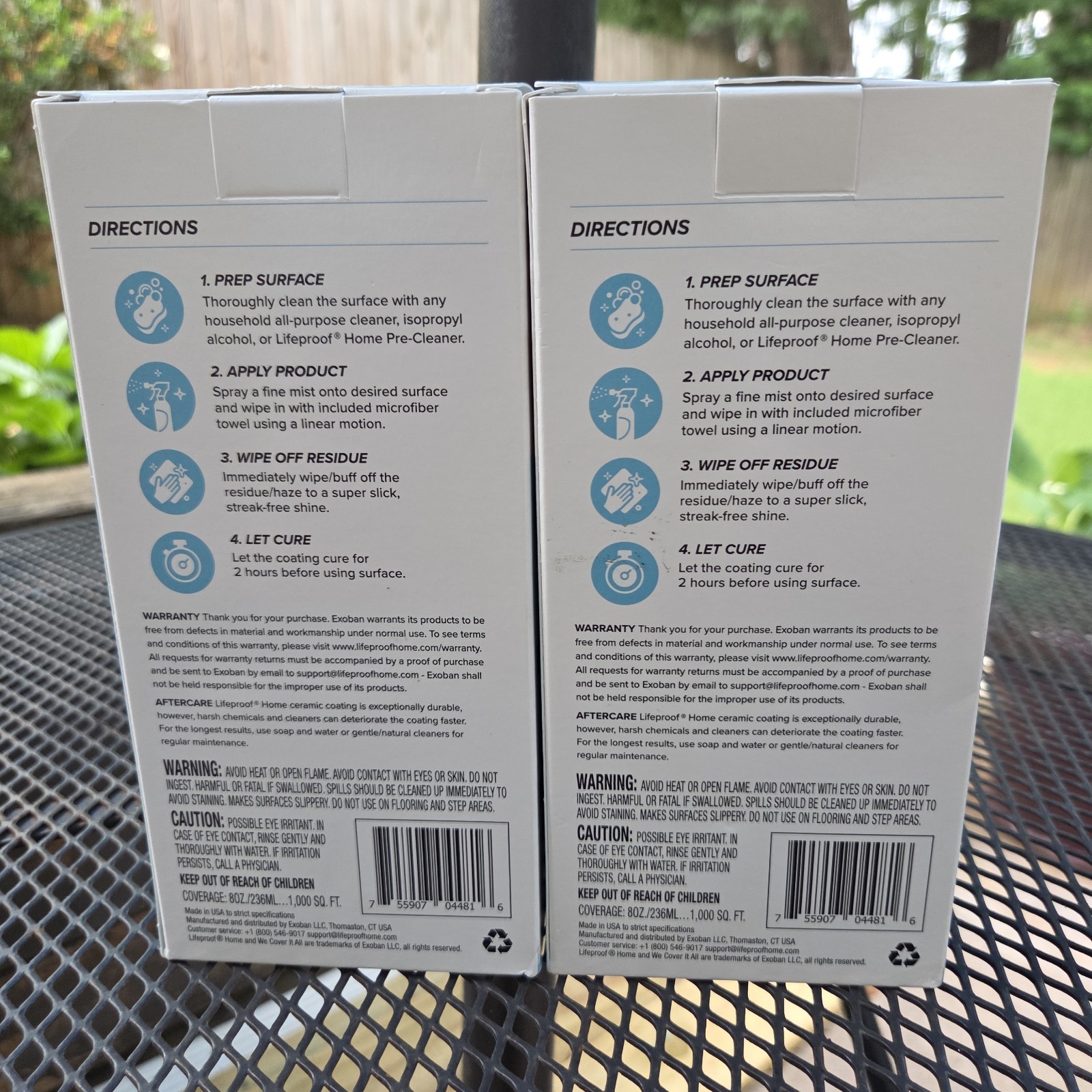 Lifeproof Home Multi-Surface Ceramic Nanotechnology Coating Spray 8 fl oz Qty 2