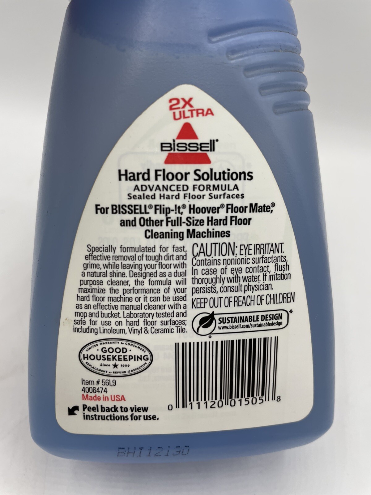 4 Bissell 2x Ultra Hard Floor Solutions Advanced Formula Sealed Hard Floor 16oz