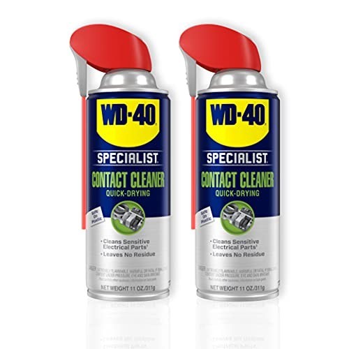 Contact Cleaner Spray with Smart Straw, TWIN PACK, 11 OZ – Electronics & Mechani