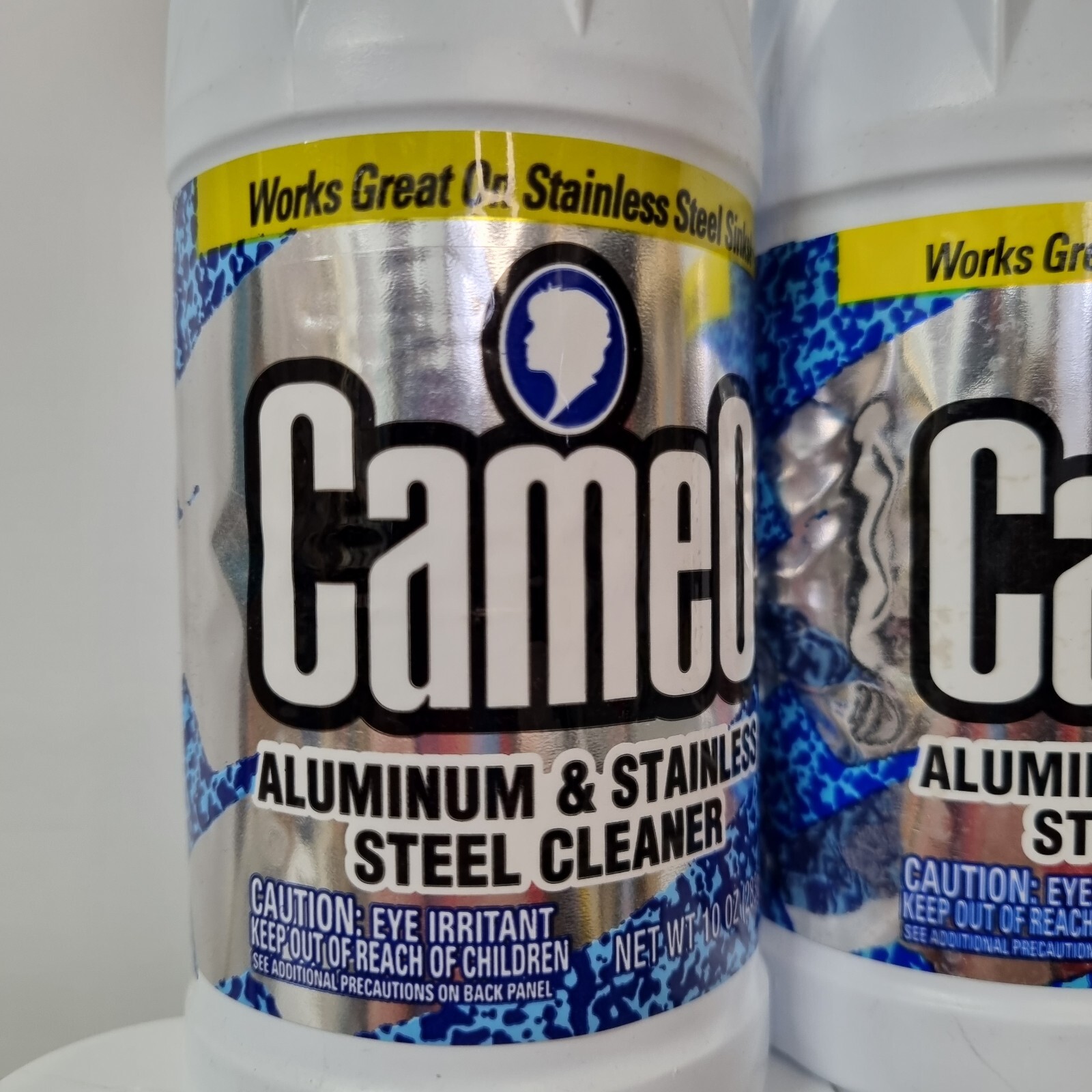 Lot of 5 Cameo Aluminum & Stainless Steel Cleaner Original Old Formula 10oz Each
