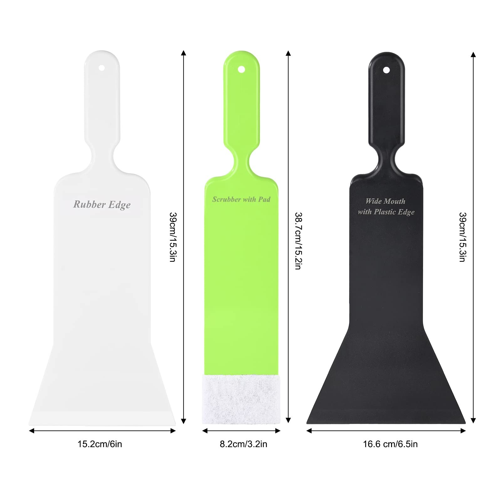 Window Tint Bulldozer Squeegee Scrubber Paddle Squeegee, Long Handle Flat Gla…