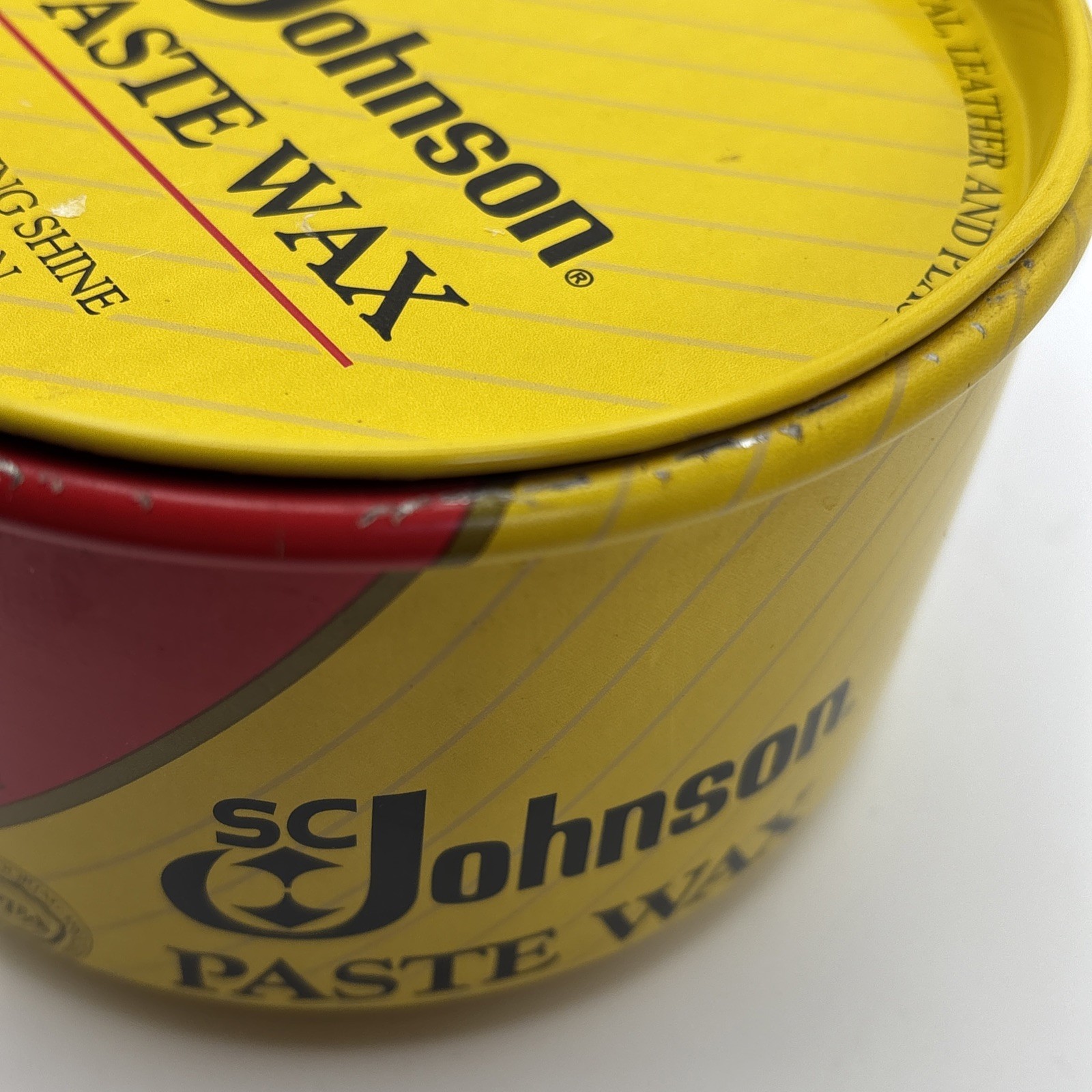 Original Formula SC Johnson Paste Wax 1.12 lb, 10% Used, SEE PICS