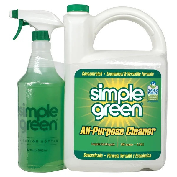 New Simple Green All-Purpose Cleaner (140 oz. Refill + 32 oz. Trigger Spray)