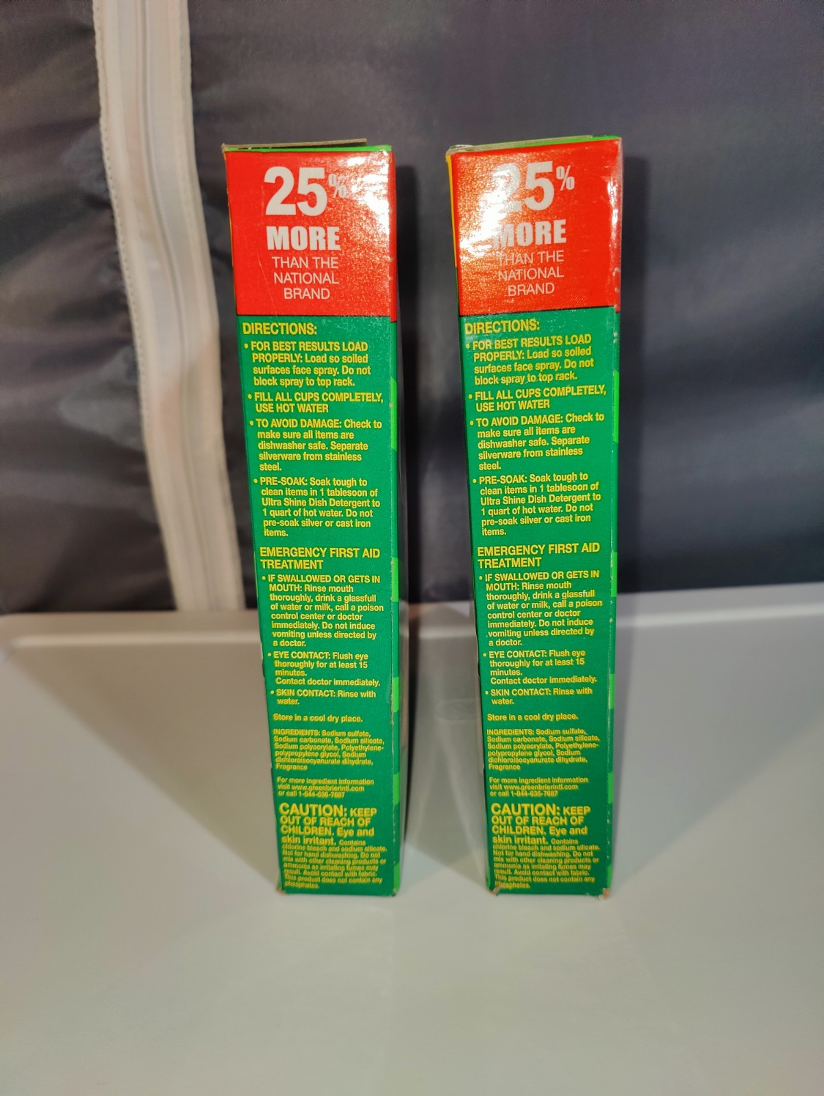 2 Ultra Shine Lemon Scented Dish Detergent 25 Oz Each New