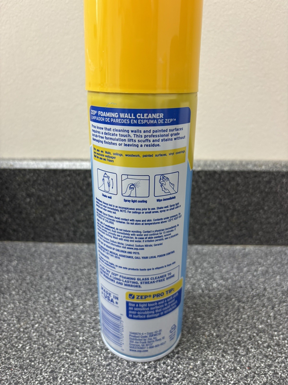 Zep Foaming Wall Cleaner 18 -fl oz Non-Scented Foam All-Purpose Cleaner