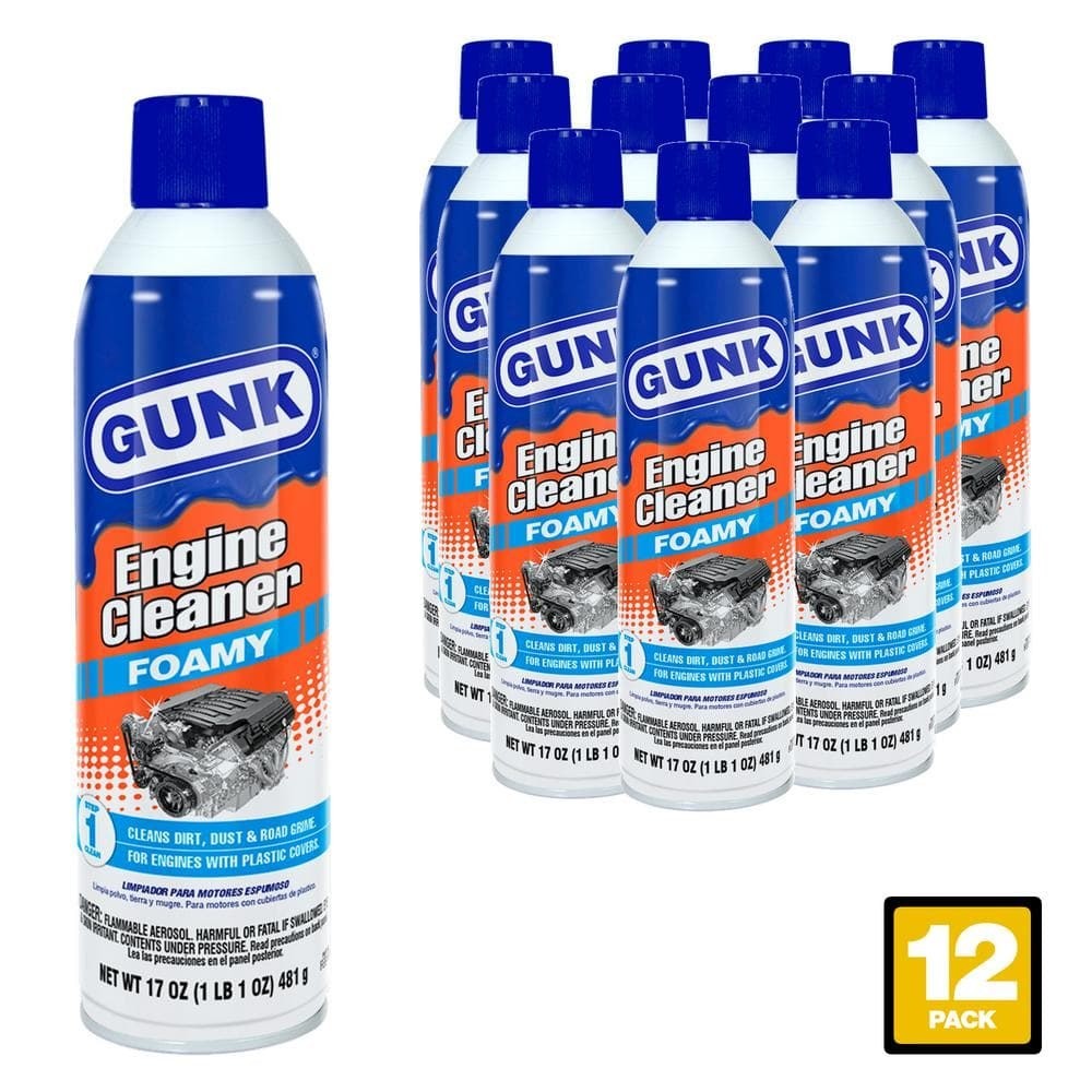 GUNK 17 oz. Low VOC Foamy Degreaser – Pack of 12