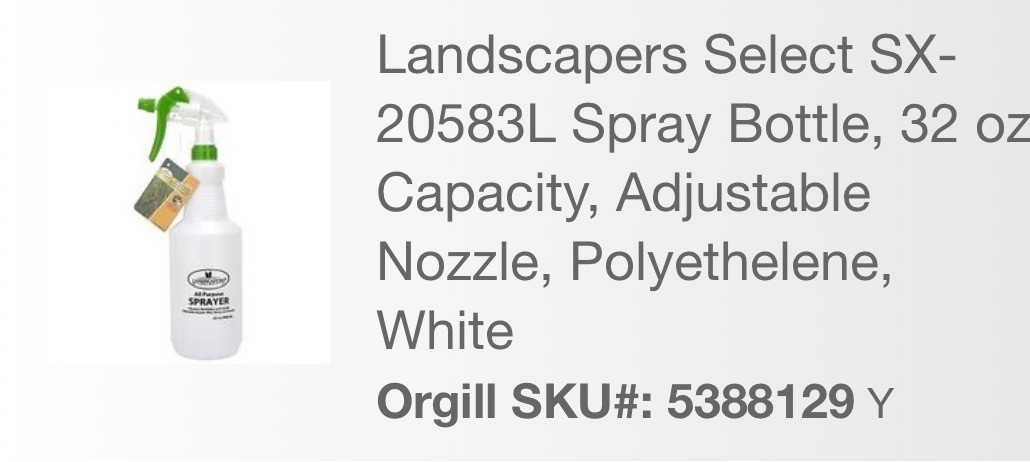 Lanscapers Select spray bottle 32oz