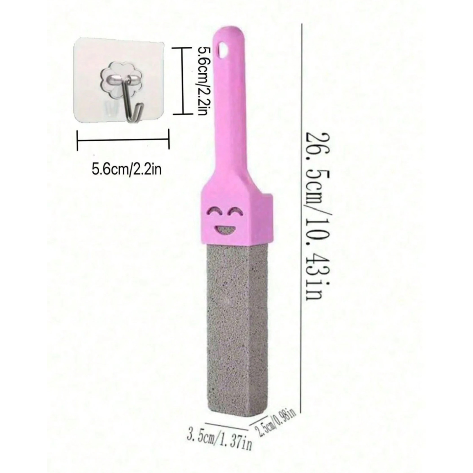 Natural Pumice Stone Toilet Cleaner Hard Water Stain Rust Remover Bathroom Scrub