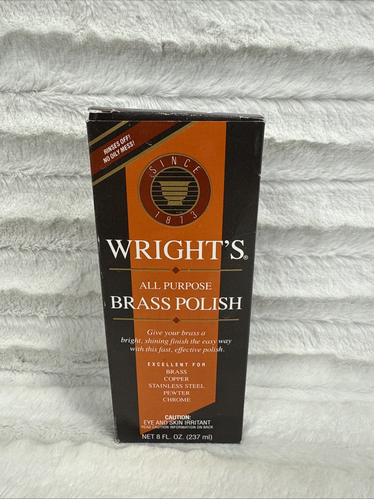 Wright’s All Purpose Brass Polish 8oz Barely Used ? 3/4 Full