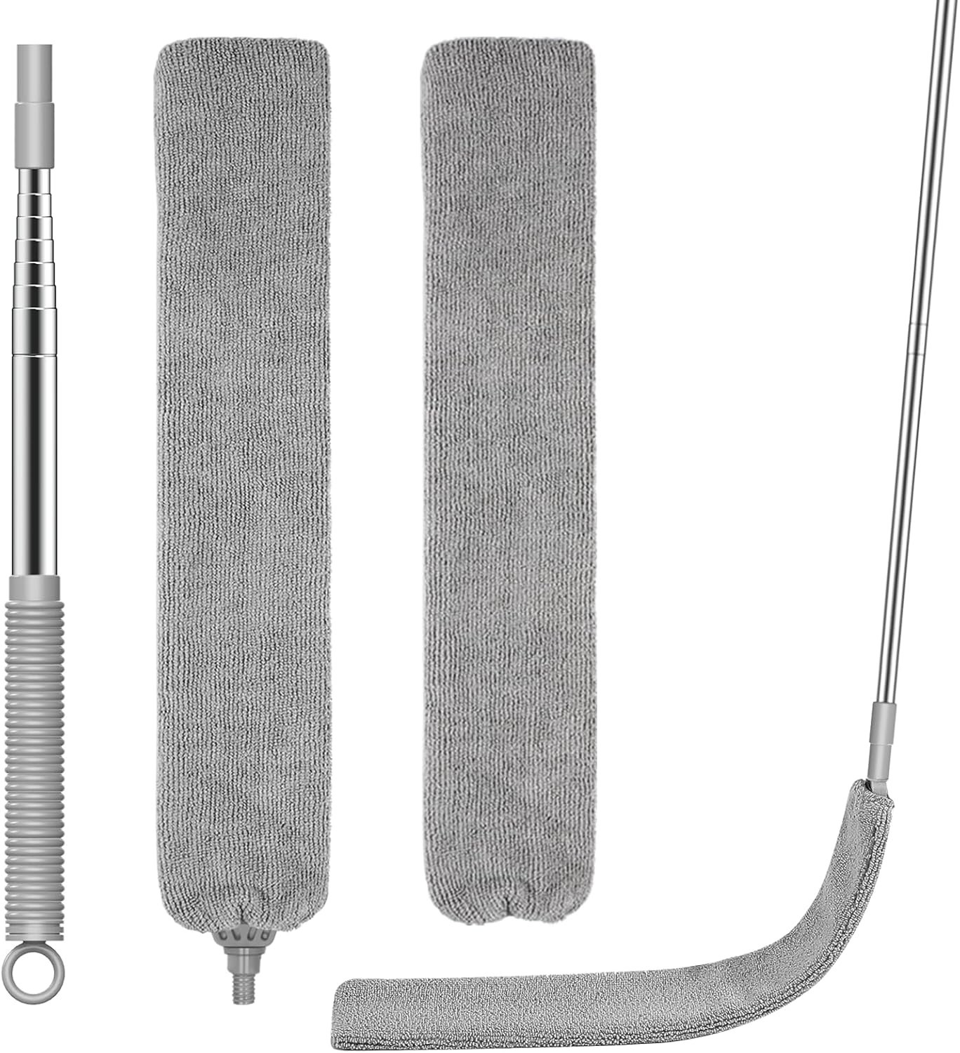 SetSail Dusters for Cleaning Retractable Gap Duster with Extension Pole Long Han