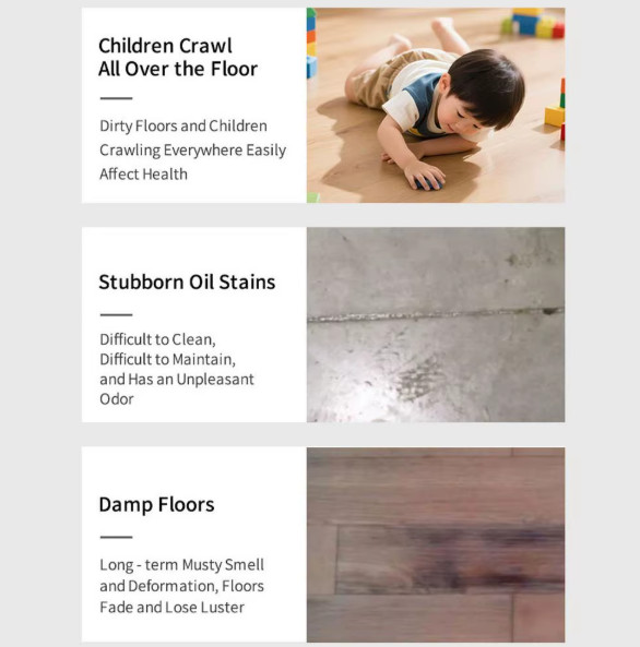 100PCS Multi-surface Floor Cleaning Tablets, Multiple Effect the floors Clean US