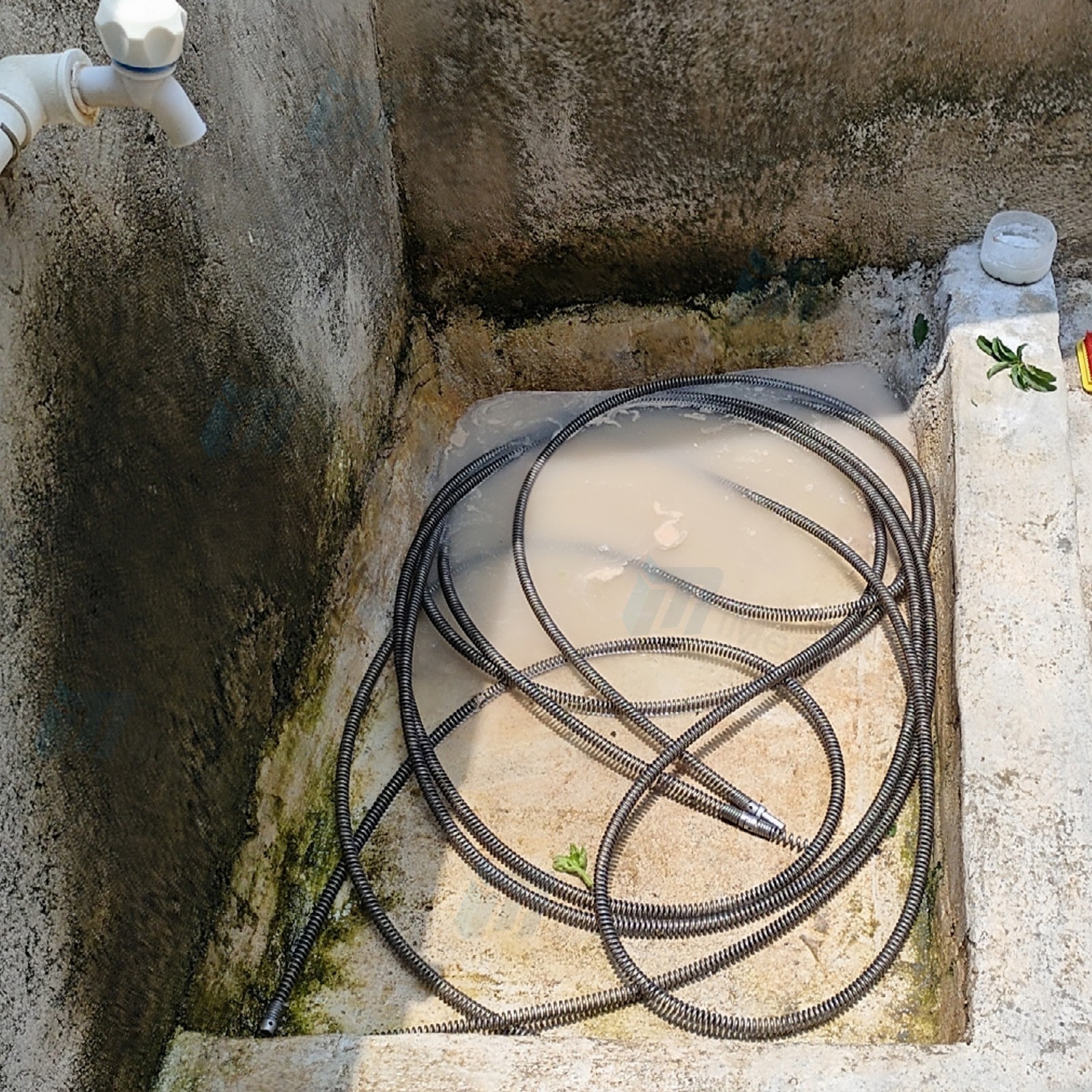 39.4′-65′ Drain Cleaner Auger Cable Replacement Snake Pipe Sewer Wire Snake Spri