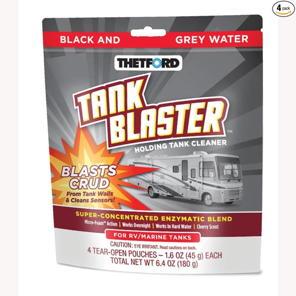 Tank Blaster – Level Sensor Cleaner – Black & Grey Size: 1.6 Ounce (Pack of 4)
