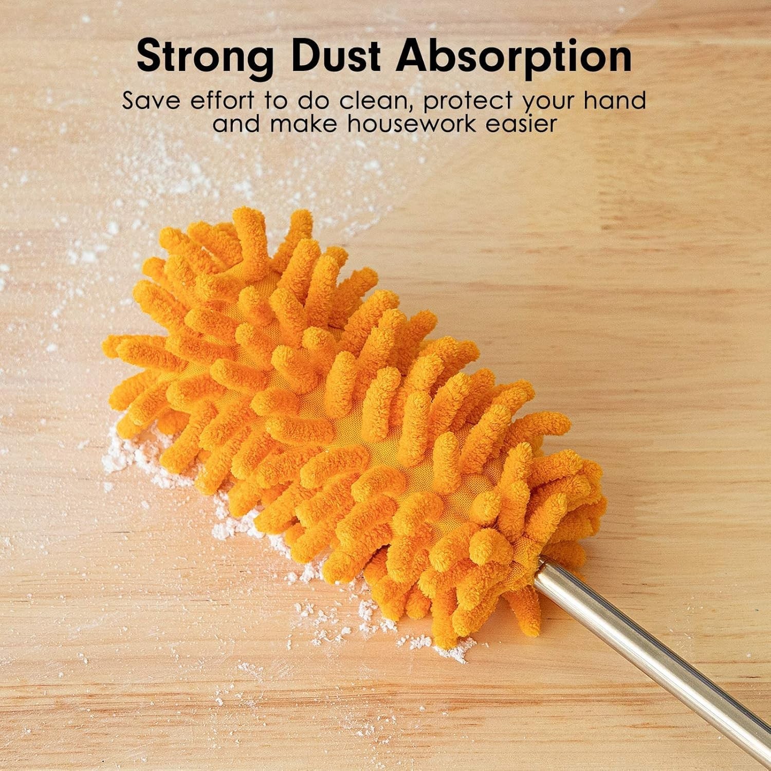 2-Pack Extendable Microfiber Duster for Home & Office – Washable & Lightweight