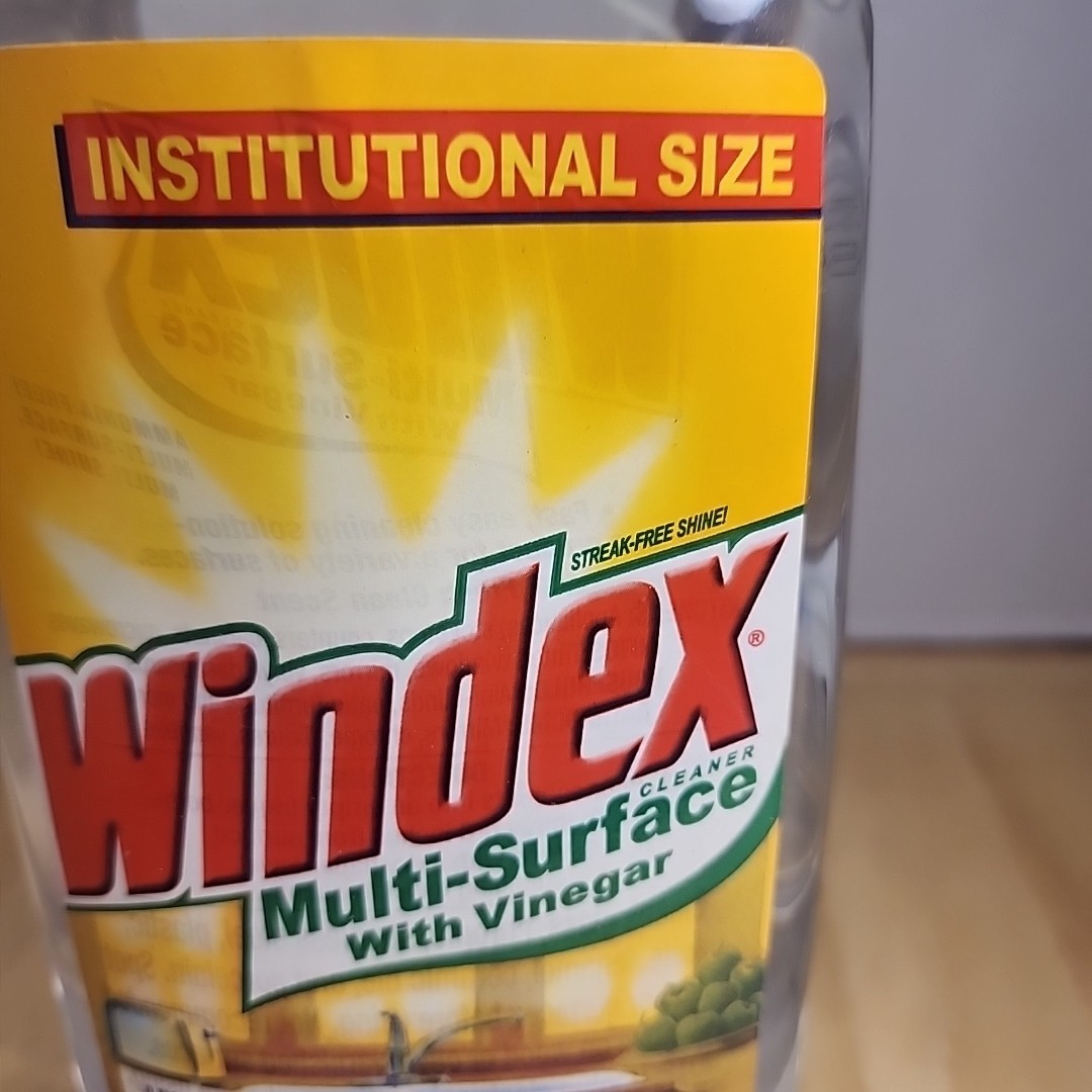 Windex Multi-Surface Cleaner With Vinegar 67.6OZ Institutional Size