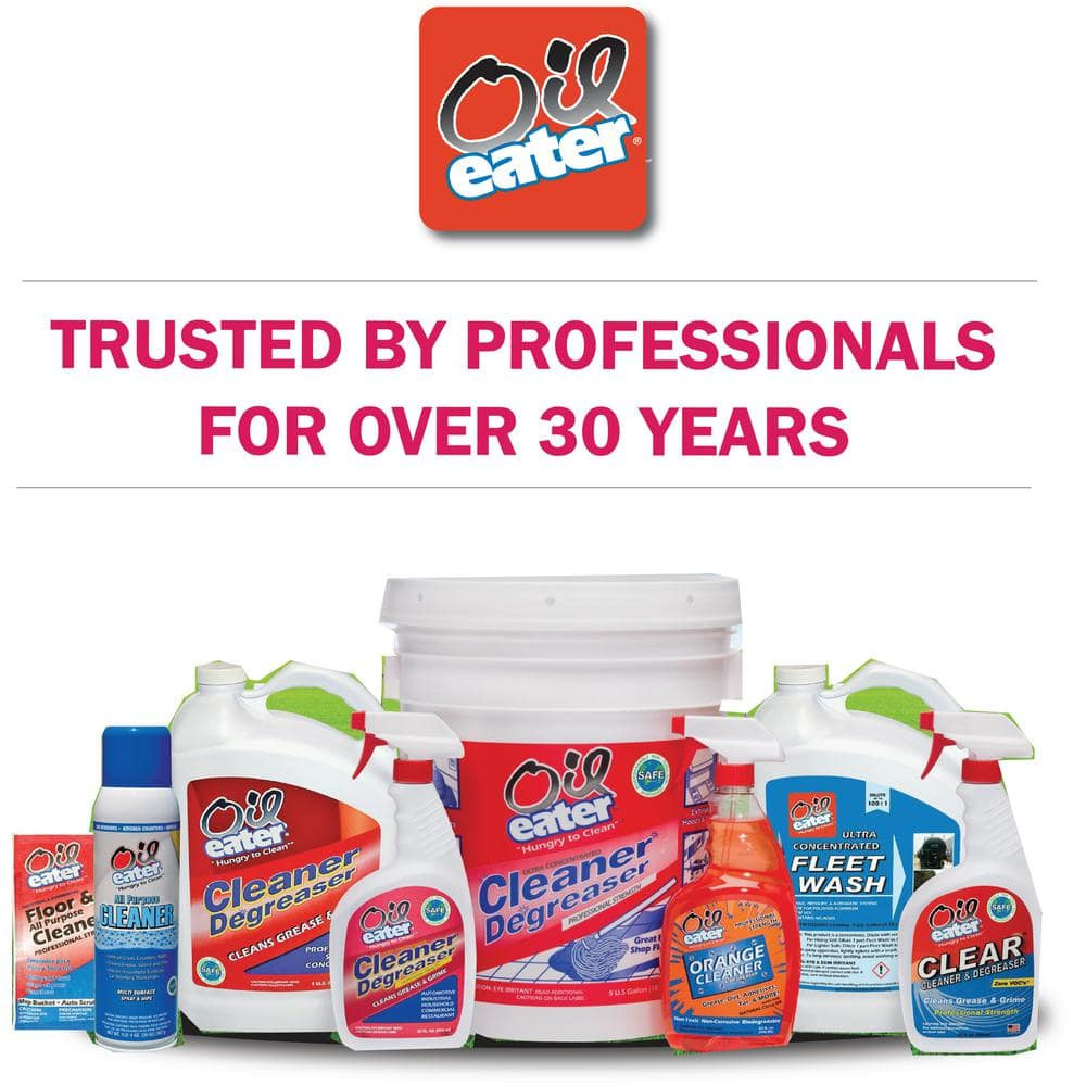 Oil Eater Cleaner Degreaser 5 Gal. Pail Kitchen Safe Concentrated Biodegradable