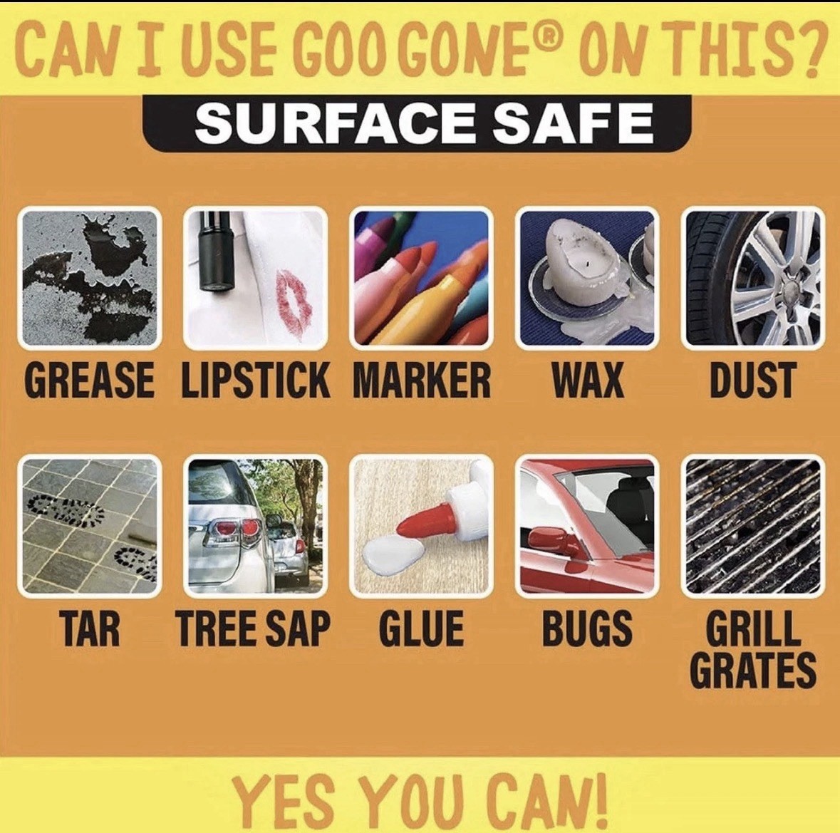 Goo Gone Original Spray Gel – 12 fl. oz