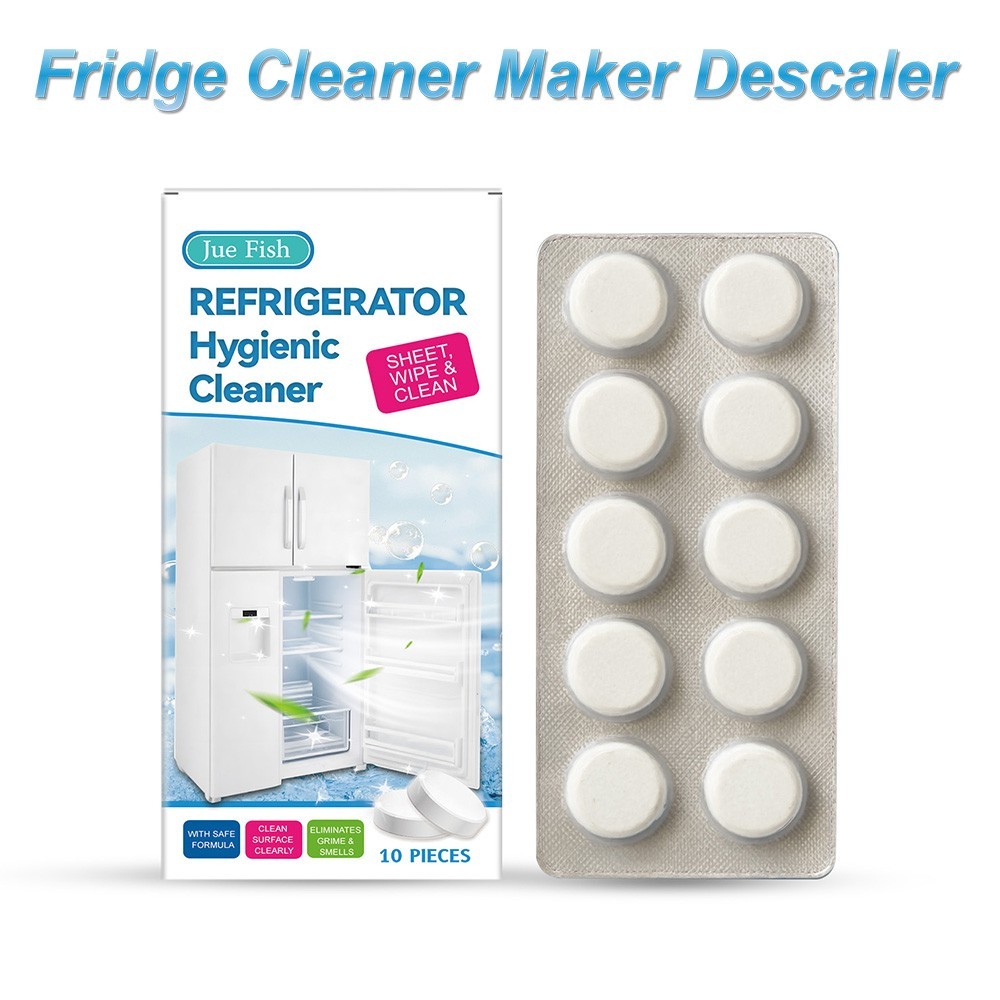 Fridge Cleaner Maker Descaler -12/24/36 Pieces Clean Tablets 2026