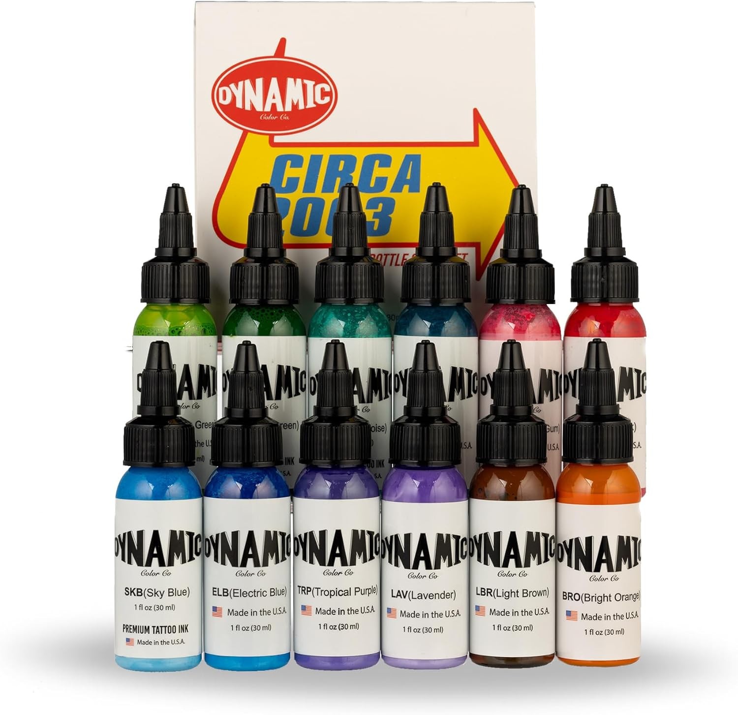 Dynamic Color Co – Circa Color Set 1oz Includes: Electric Blue, Sky Blue, Teal