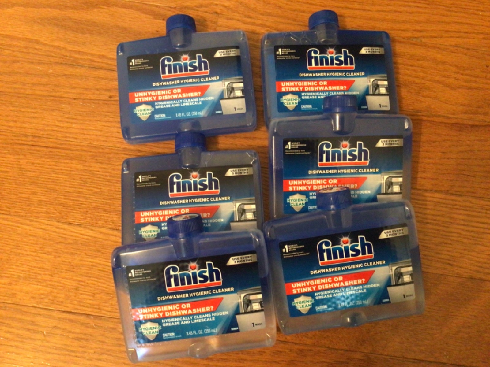 Finish Dishwasher Machine Cleaner 8.45 fl oz PACK of 6