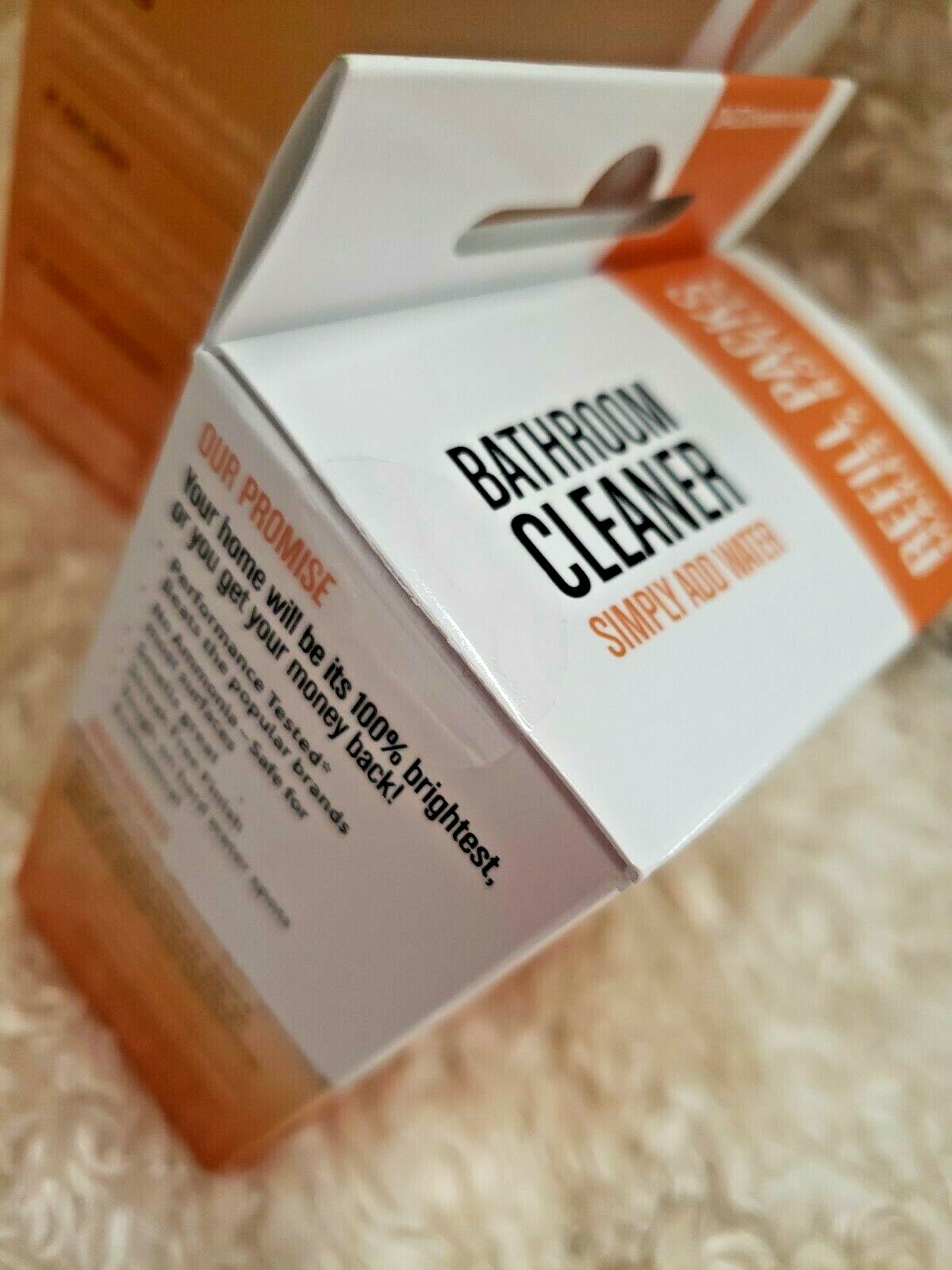 DAZZ Bathroom Cleaner Starter Kit & Refill Packs-Mandarin Orange Lot/2 NEW!