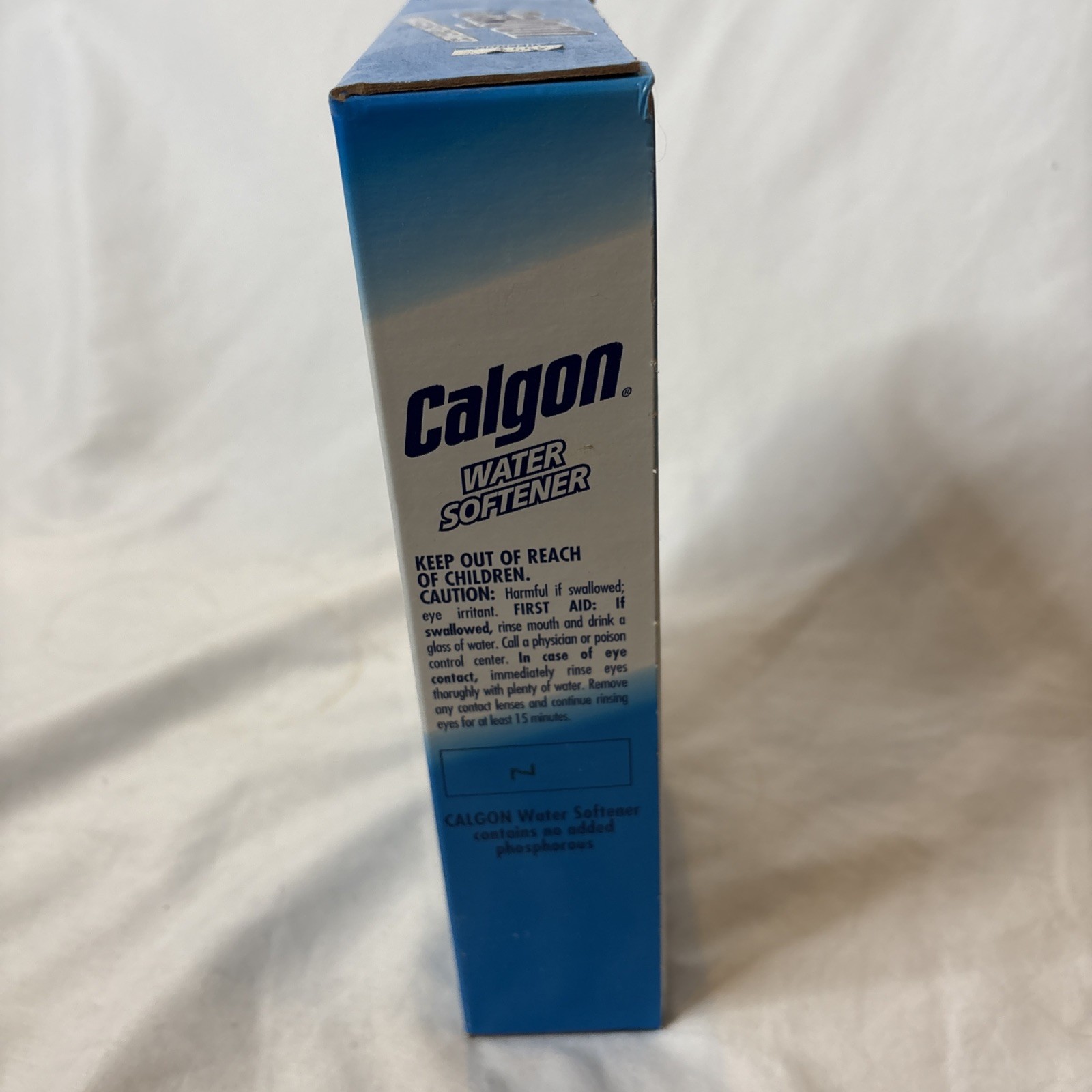 Calgon Water Softener Powder 2 lbs 8 oz / 40 oz Open Box 86% Full Vintage