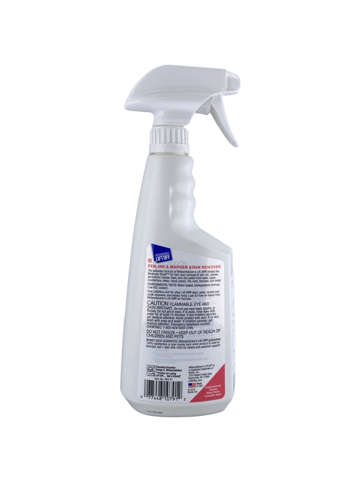 CRL LF3 Motsenbocker’s Lift Off 3 Remover for Pen, Ink and Marker Graffiti