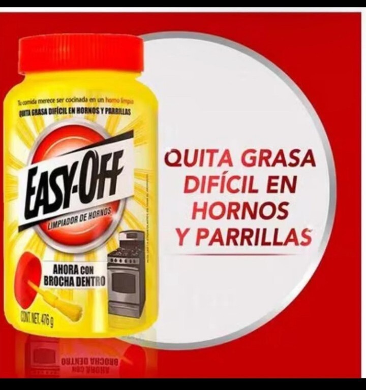 EASY OFF LIMPIADOR DE HORNOS Y PARRILLAS/476G/OVEN & GRILL CLEANER/16OZ JAR