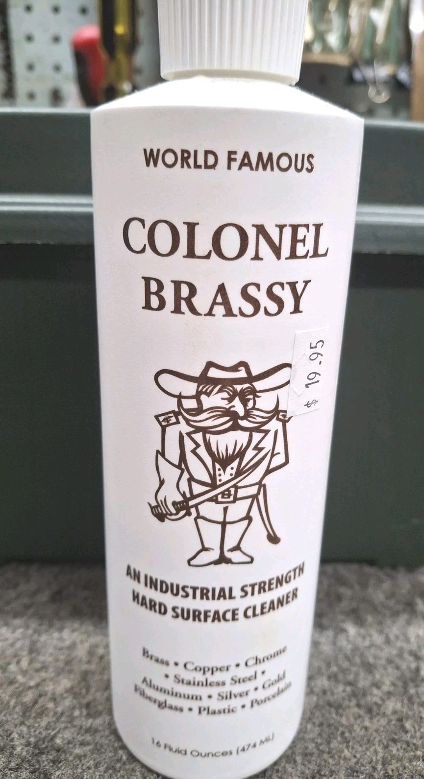 Colonel Brassy Industrial Strength Hard Surface Cleaner