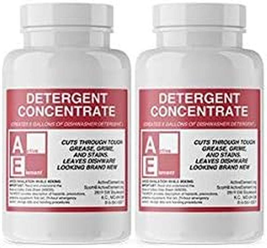 Commercial Dishwasher Detergent – Makes One 5 Gallon Pail – Industrial Dish Dete