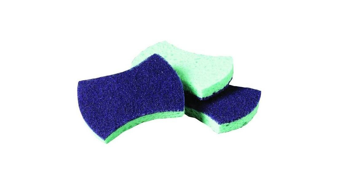 Scotch-Brite 3000 Medium Duty Sponge Scrubber Dark Blue/Teal Green