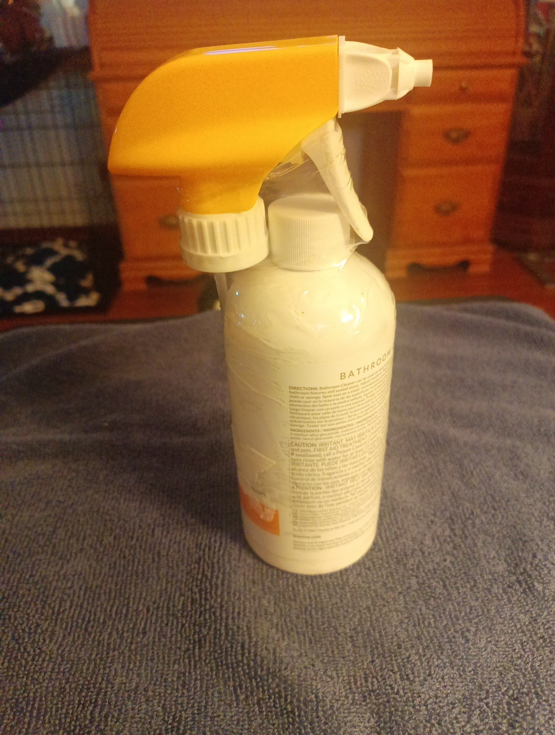NEW Scentsy 16 Oz Sunkissed Citrus Bathroom Cleaner ~ Sealed