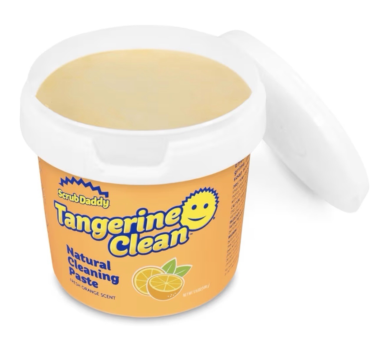 Scrub Daddy Tangerine Clean Natural Cleaning Paste 17.6 oz