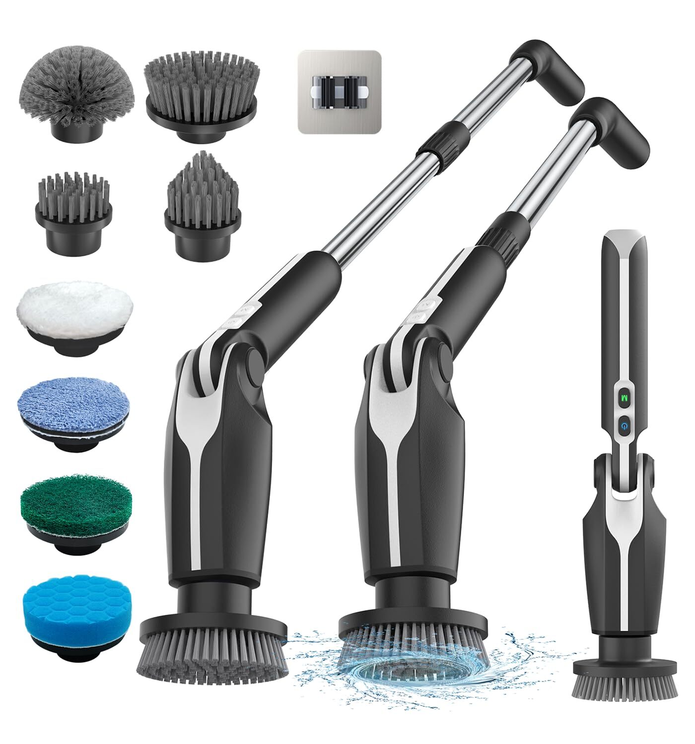 Electric Spin Scrubber, 2024 New Electric Scrubber with 4 Adjustable Angles a…
