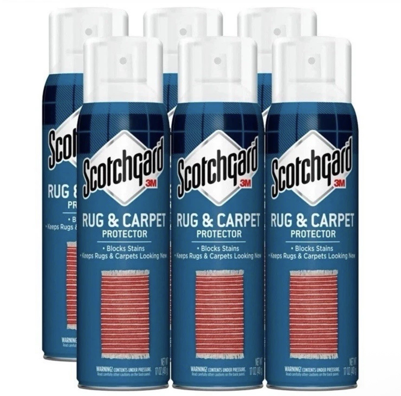 (6 Pack) Scotchgard Rug And Carpet Protector, 17 Oz, Fast Shipping