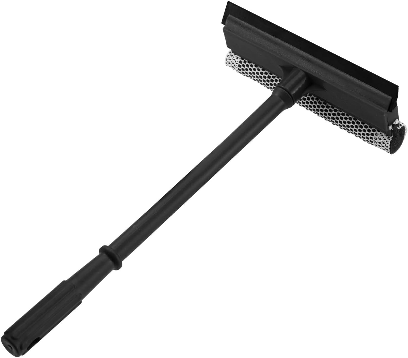 Limpiacristales 2 en 1 para coche de 15.9″, con mango largo de acero inoxidable,