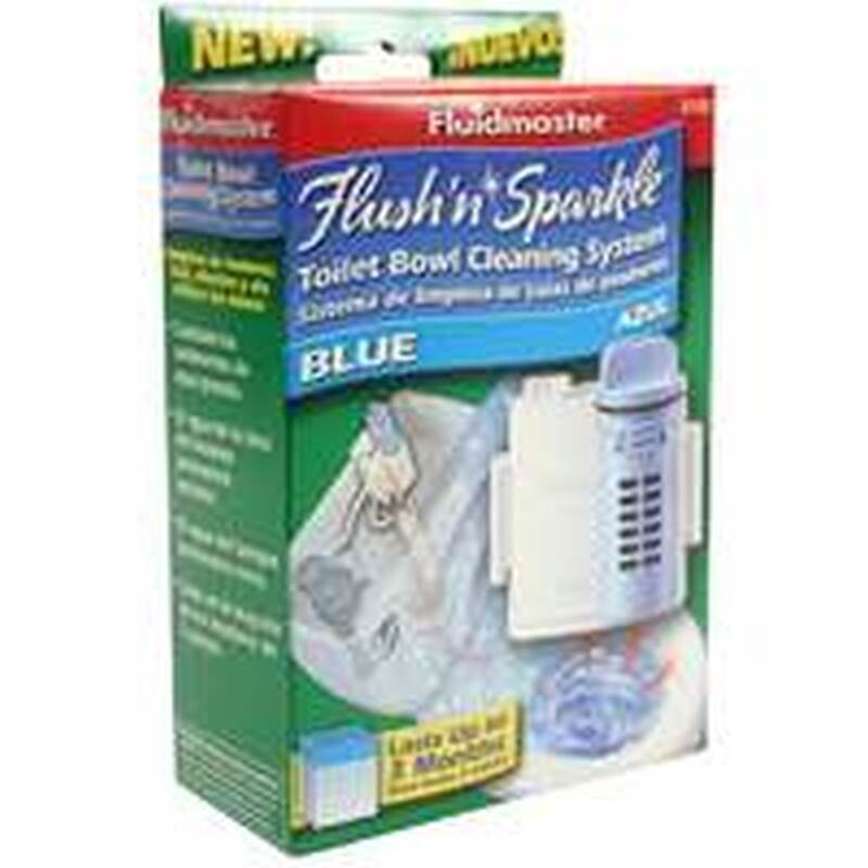 NEW Fluidmaster 8100P8 Toilet Bowl Cleaning System FLUSH N SPARKLE 3675824