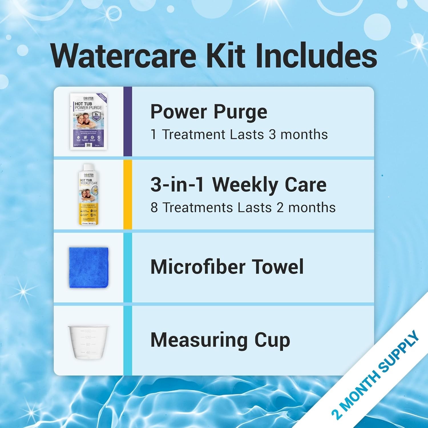 Hot Tub Cleaner Set – USA Made Quality Ingredients