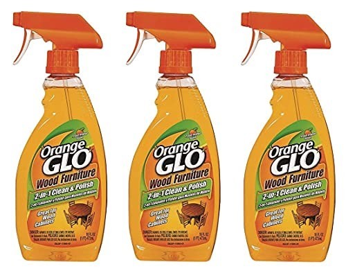 Pack of 3 Wood Furniture Cleaner & Polish – 2-in-1 Formula, 48 Fl Oz Total