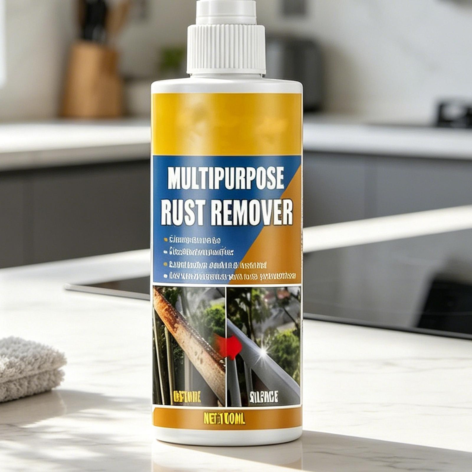 Rust Remover 100ml Fast Acting Powerful with Cleaning Towel Rust Removal Spray