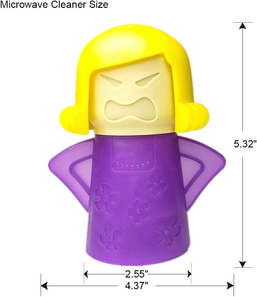 Dishwasher Safe Angry Mom Microwave Cleaner for Effortless Cleaning!
