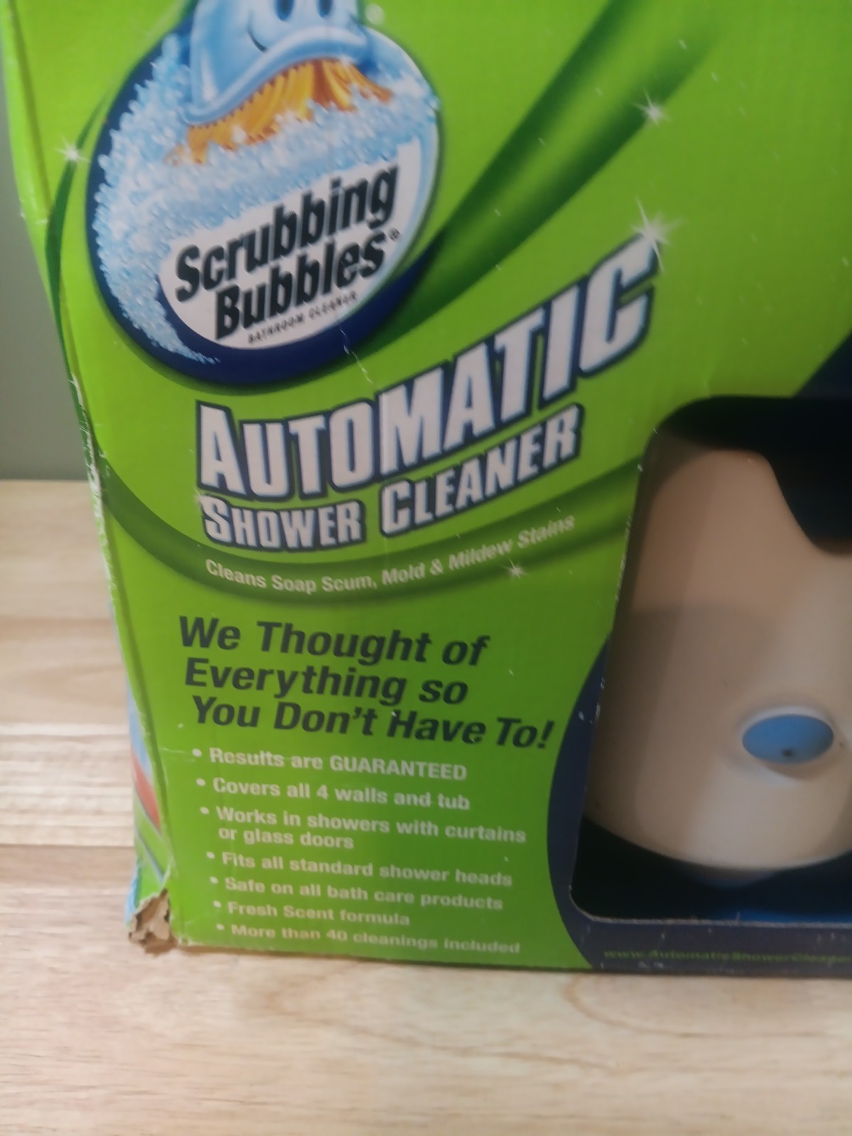 Scrubbing Bubbles Automatic Shower Cleaner Bathroom New Sealed