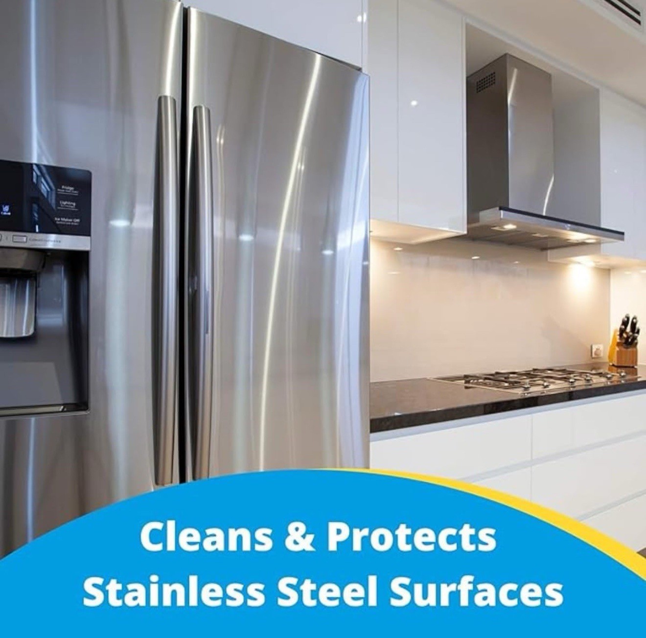 2 Pack CARBONA Stainless Steel Cleaner 16.8 fl oz Spray Bottle Value Size