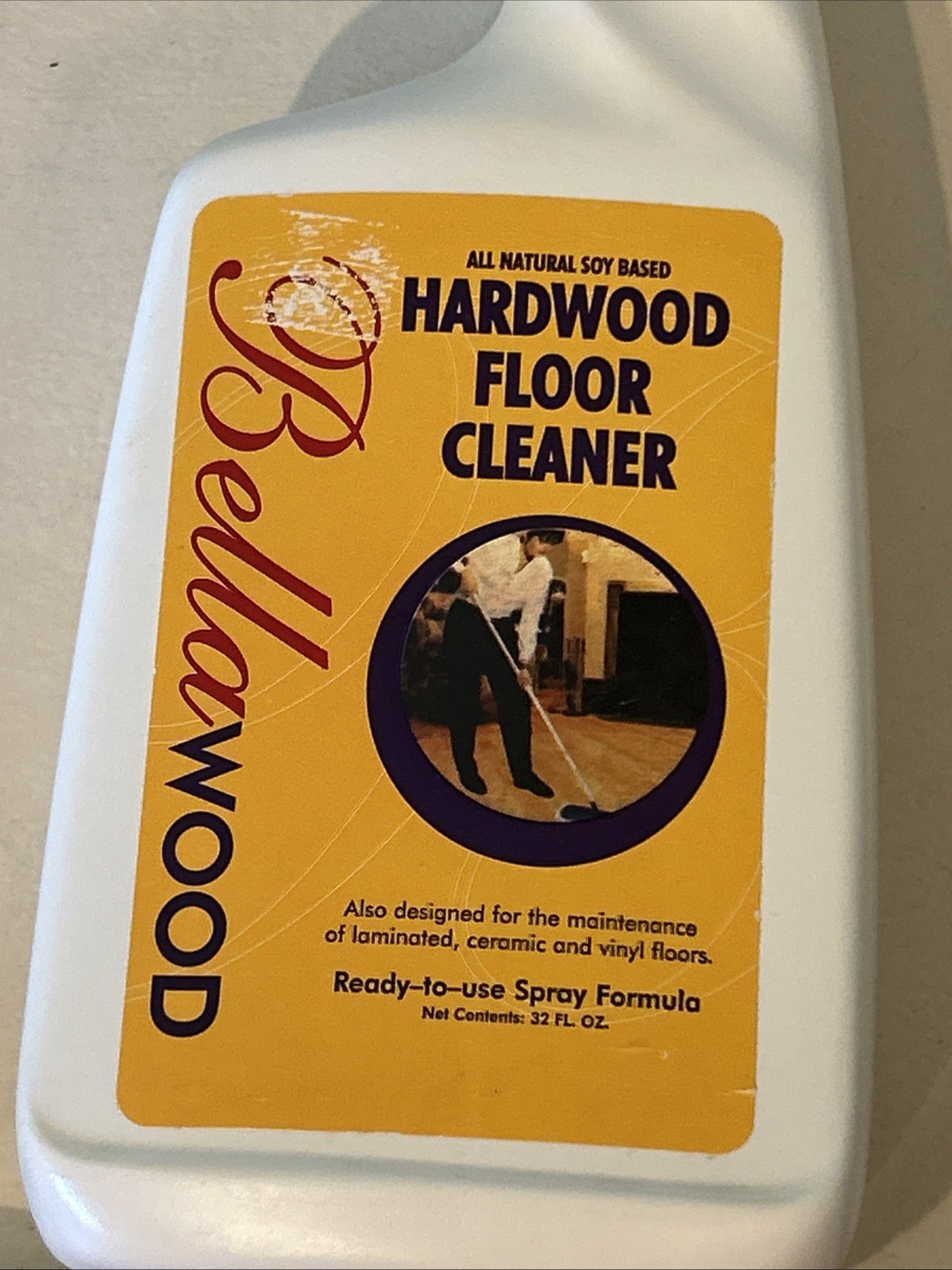 Bellawood Hardwood Floor Cleaner Ready To Use 32 Oz Spray Laminate Vinyl & More