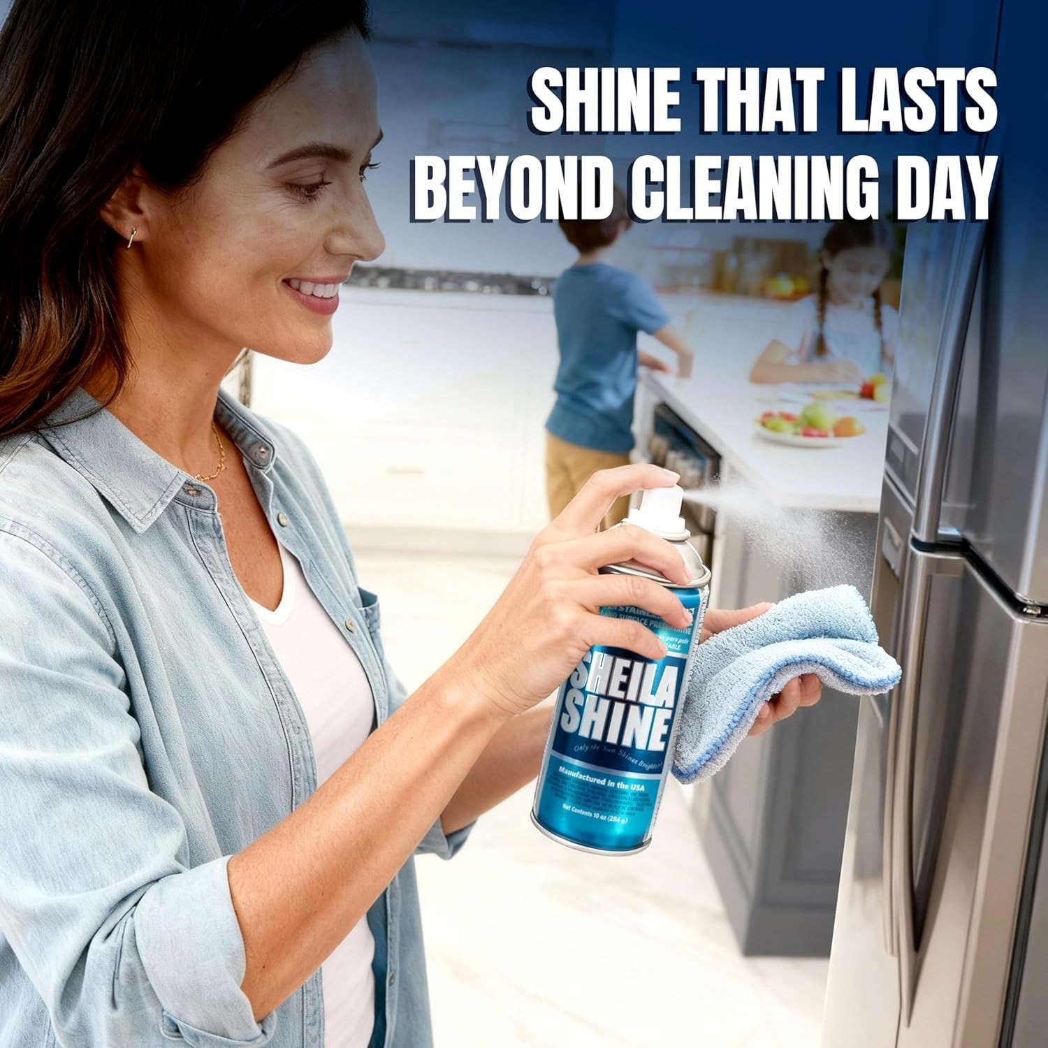 12-Pack 10oz Stainless Steel Cleaner – Effortless Shine & Protection for Home