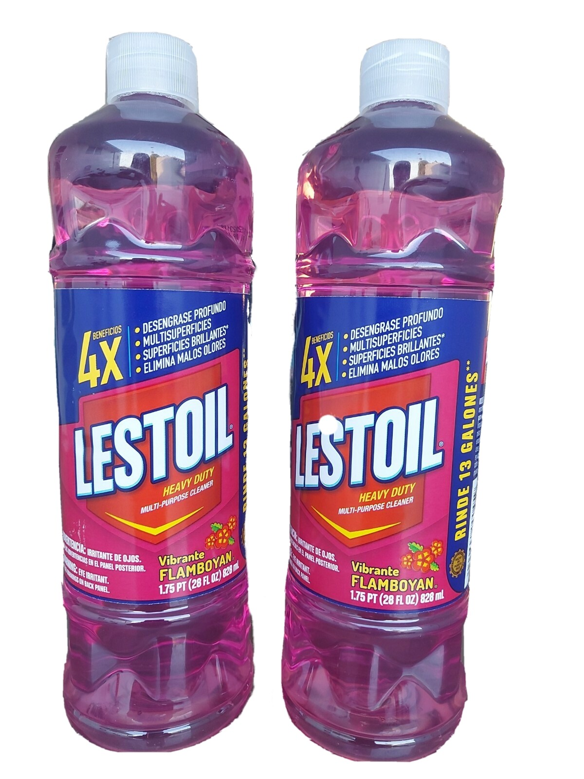 LESTOIL WILD FLOWER SCENT HEAVY DUTY MULTI-PURPOSE DEGREASER CLEANER 6pk-28oz.