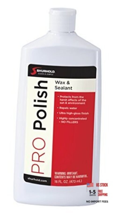 Pro Polish Fiberglass Sealant & Polish – 16oz. Bottle 16 Fl Oz (Pack of 1)