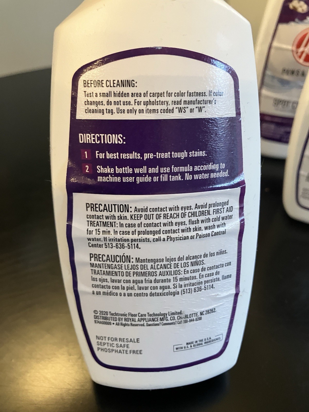 Hoover Paws And Claws Spot Cleaner 6 Ounces Multiple Available